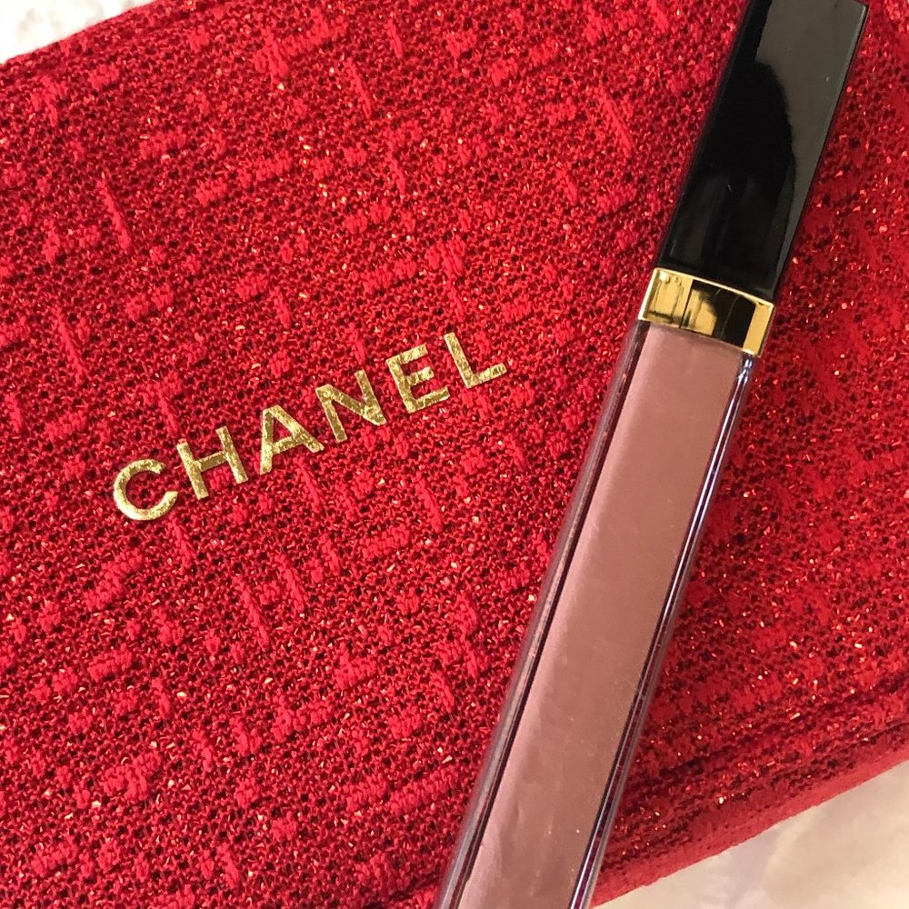 Authentic Chanel Rouge Coco Gloss Full Size 722 Noce Moscata